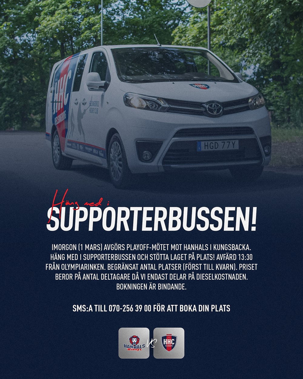 Häng med i supporterbussen!