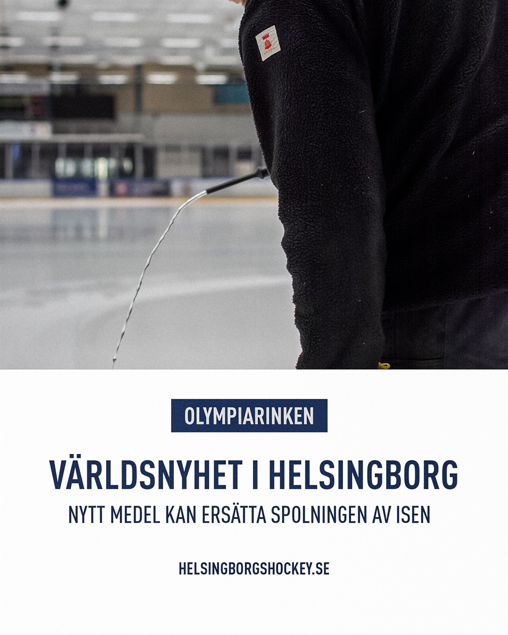 Helsingborg först i världen med ny typ av is
